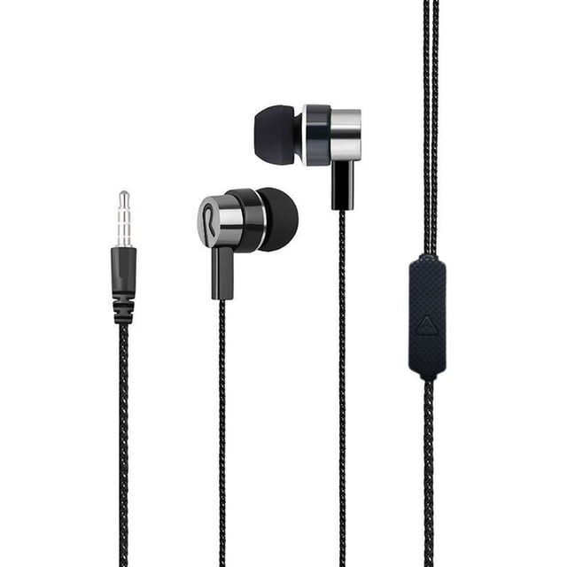Écouteurs Sport Ergonomiques Stéréo Hi-Fi à Isolation Sonore avec Microphone