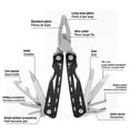 thumbnail image 4 of WorkPro 12-IN-1 Multi Tool, poignée  en aluminium, acier inoxydable, pochette en Nylon, 4 of 7
