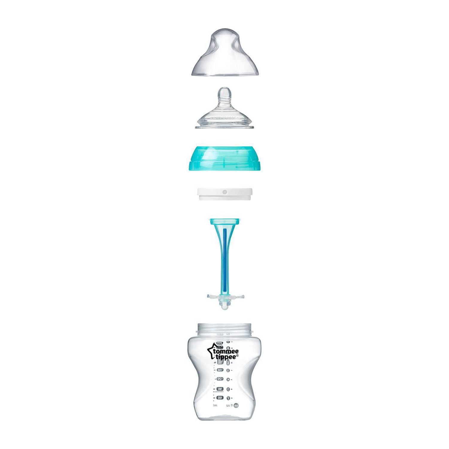 Tommee Tippee Advanced Anti-Colic Medium Flow Baby Bottle Nipples
