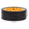 thumbnail image 4 of Miangastore 20 Pcs Roues de Jouet Roues de Voiture Jouet Remplacement Roues de Voiture Bricolage Assembler Roues Jouets pour Enfants, 4 of 8