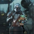 thumbnail image 2 of Diamond Select - Star Wars The Mandalorian With Grogu 1/6 Scale Px Bust, 2 of 13