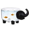 thumbnail image 3 of MasteelfCA Elephant Shaped Plastic Storage Box Clear Storage Container Organizer Cosmetics Box Sundries Storage Case with Lid Black, 3 of 8