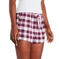 thumbnail image 4 of George Women's Flannel Pajama Short, 4 of 6
