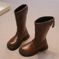 thumbnail image 2 of Boots for Girls Winter Mid Top High Top Princess Long Boots Children, 2 of 6