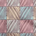 thumbnail image 1 of oneOone Viscose Chiffon Beige Fabric Stripes Craft Projects Decor Fabric Printed By The Yard 42 Inch Wide, 1 of 4