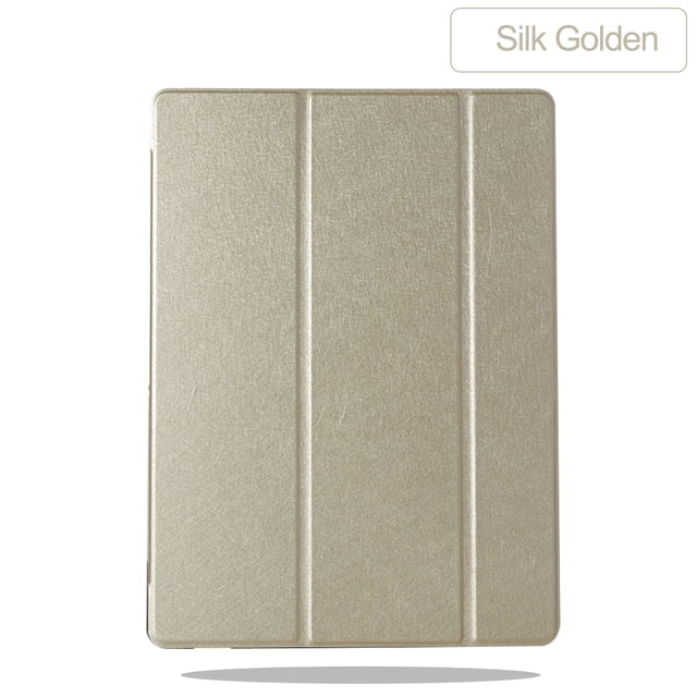 Tablet Case for iPad 5th 6th 7th 8th 10th Generation Leather Stand Cover Apple iPad 10.2 9.7 11.0 Funda Smart Protective Shell Silk golden iPad Pro 9.7 2016