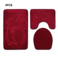 thumbnail image 1 of maskred 3x Bathroom Rug Sets Easy To Install Waterproof Anti-slip Multi-functional Eco-friendly Durable PJ210922-A012 1Set, 1 of 6