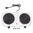 thumbnail image 1 of Electric Countertop Stove,Electric Stove 2000W Double Portable Electric Stove Electric Hot Plate Stove Striking Appearance, 1 of 12