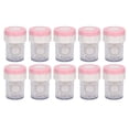 thumbnail image 2 of 10pcs Manual Contact Lens Cleaner Professional Portable Contact Lens Washer Cleaning Soaking Case Pink, 2 of 14