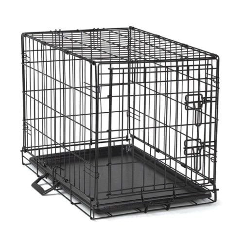 Dog Training Crate For Dogs Foldable Wire Security Cage Large 42"L x 28"W x 31"H