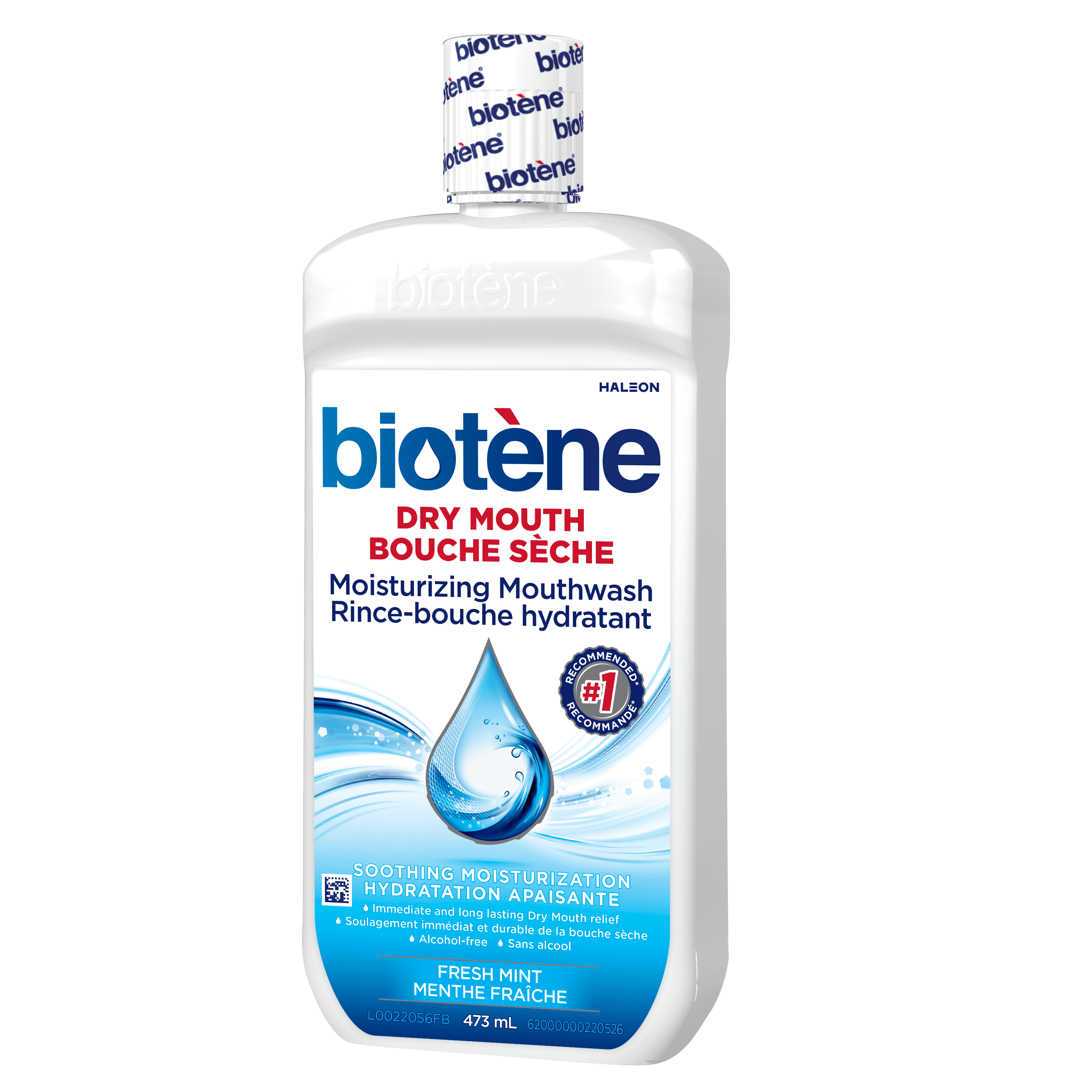 Biotene Rince-Bouche Hydratant pour la Bouche Sèche