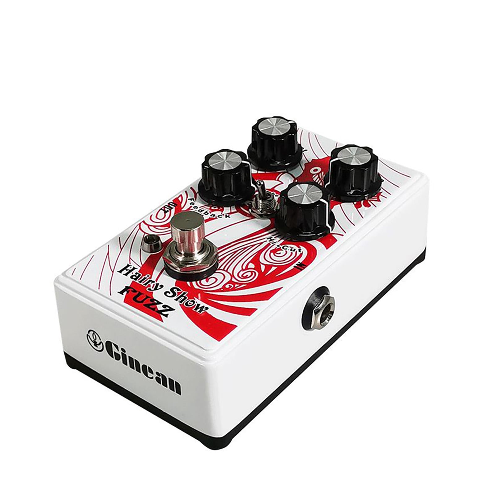 Pédale d'Effet Guitare FUZZ pour Guitare Électrique Basse Instrument à Cordes