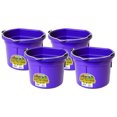 thumbnail image 1 of Little Giant Seau en Plastique Tout Usage à Dos Plat de 2 Gallons, Violet, (Lot de 4), 1 of 3