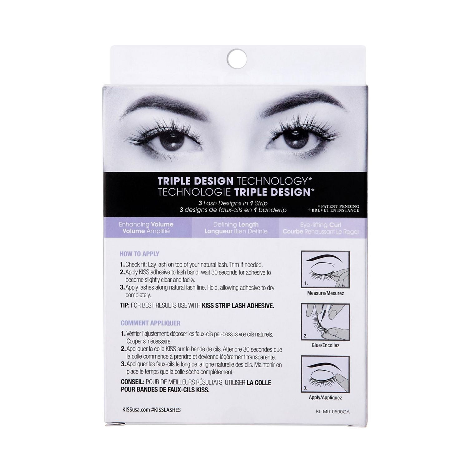 KISS Lash Couture Collection Triple Push-Up - Bombshell - 4 Paires