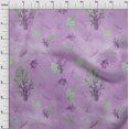 thumbnail image 4 of oneOone Tissu en Velours Améthyste Coraux de Mer Matériel de Robe Tissu Imprimé Tissu au Mètre 58 Pouces de Large, 4 of 4