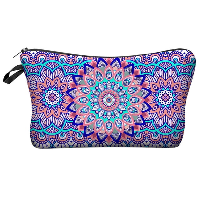 Trousse de Maquillage Femme Créative Mode multi-Usage Trousse de Toilette Pochette