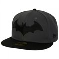 thumbnail image 1 of Batman Hush Logo Grey Colorway New Era 59Fifty Fitted Hat-7 3/4 Fitted, 1 of 6