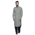 thumbnail image 2 of Atasi Kurta Pathani pour Hommes à Col Classique à Manches Longues Salwar Ensemble de Kurta de Mariage, 2 of 5