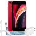 thumbnail image 1 of Apple iPhone SE (2nd Gen) 64GB, Red - Fully Unlocked - Certified Refurbished, 1 of 5