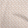 thumbnail image 1 of oneOone Cotton Silk White Fabric Asian Block Craft Projects Decor Fabric Printed By The Yard 42 Inch Wide, 1 of 4