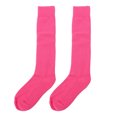 thumbnail image 2 of 1 Pair Fencing Socks Pink, 3D Heel Design, Cotton, Knee High, Training Competition, Breathable, with Elastic, 2 of 7