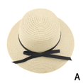 thumbnail image 1 of Summer Beach Sun Hat Foldable Ladies Straw Hat R9Z1, 1 of 6
