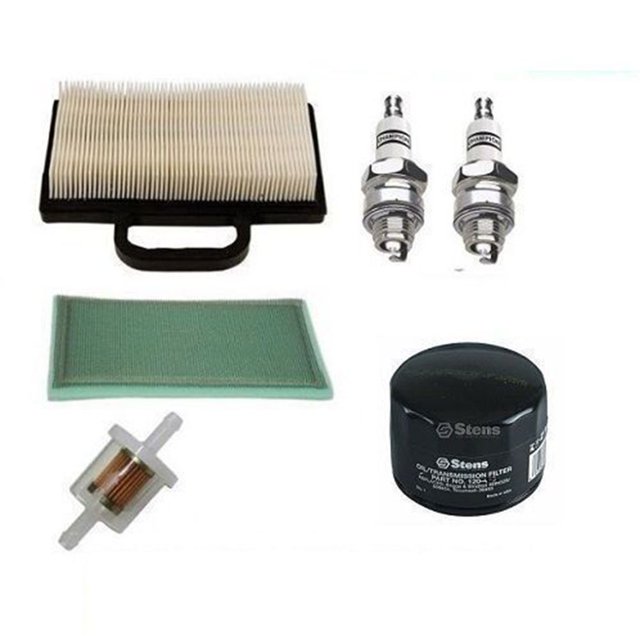 suyin Spark Plug Fuel & Air Filter For 14-24Hp Intek V Twin For Motors 499486