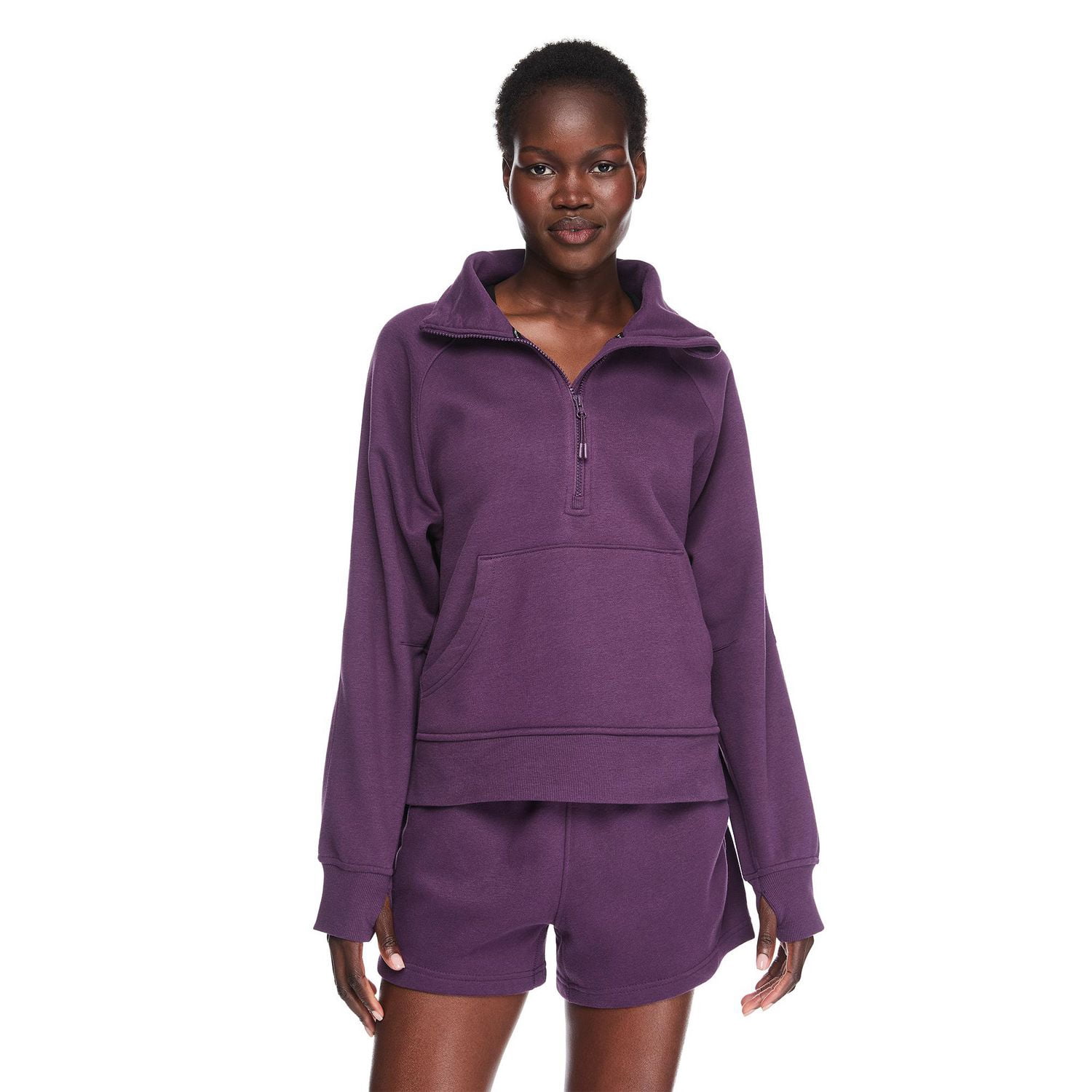 Athletic Works Women's Half Zip Pullover