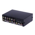 thumbnail image 3 of MT-431AV Commutateur AV 4 Voies RCA Commutateur 4 en 1 Sortie Composite Vidéo L/R Audio Sélecteur, 3 of 6