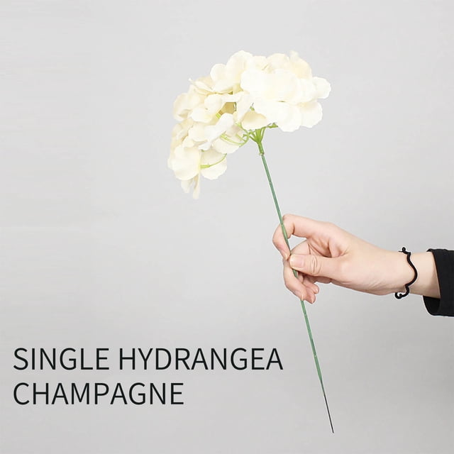 Birdeem Christmas Party Decorations, Artificial Flowers for Outdoors, Artificial Flowers Fake Hydrangea Silk Flowers Header Wedding Home Party Decoration Flowers, Fall Flowers Artificial for Decoratio