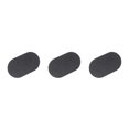thumbnail image 1 of relayinert Sponge Brush Eraser Scrub Handle Grip Sink Pots Bowl Kitchen Cleaning Tool black 3Set, 1 of 6