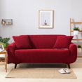 thumbnail image 2 of Abbracc Housse de Canapé Inclinable en Spandex Antidérapante Rouge, 2 of 7