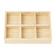 thumbnail image 4 of Thinsony Jewelry Display Tray Case Beads Holder Ladies Bangles Gemstone Stackable 6 grids 7.87x5.91x1.38 Inch 1Set, 4 of 6