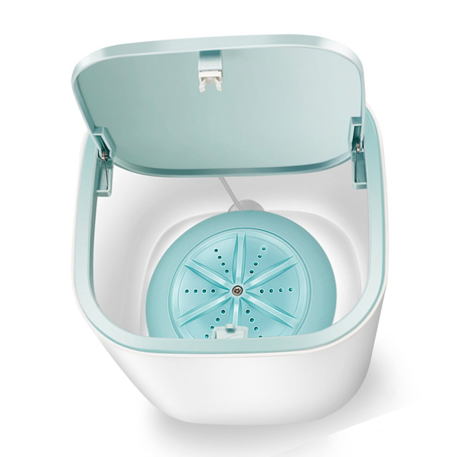 Washer Mini Washing Machine Laundry Barrel Washer Underwear Socks Washer Portable Personal Rotating Ultrasonic Turbine Washer Convenient for Home Dormitory