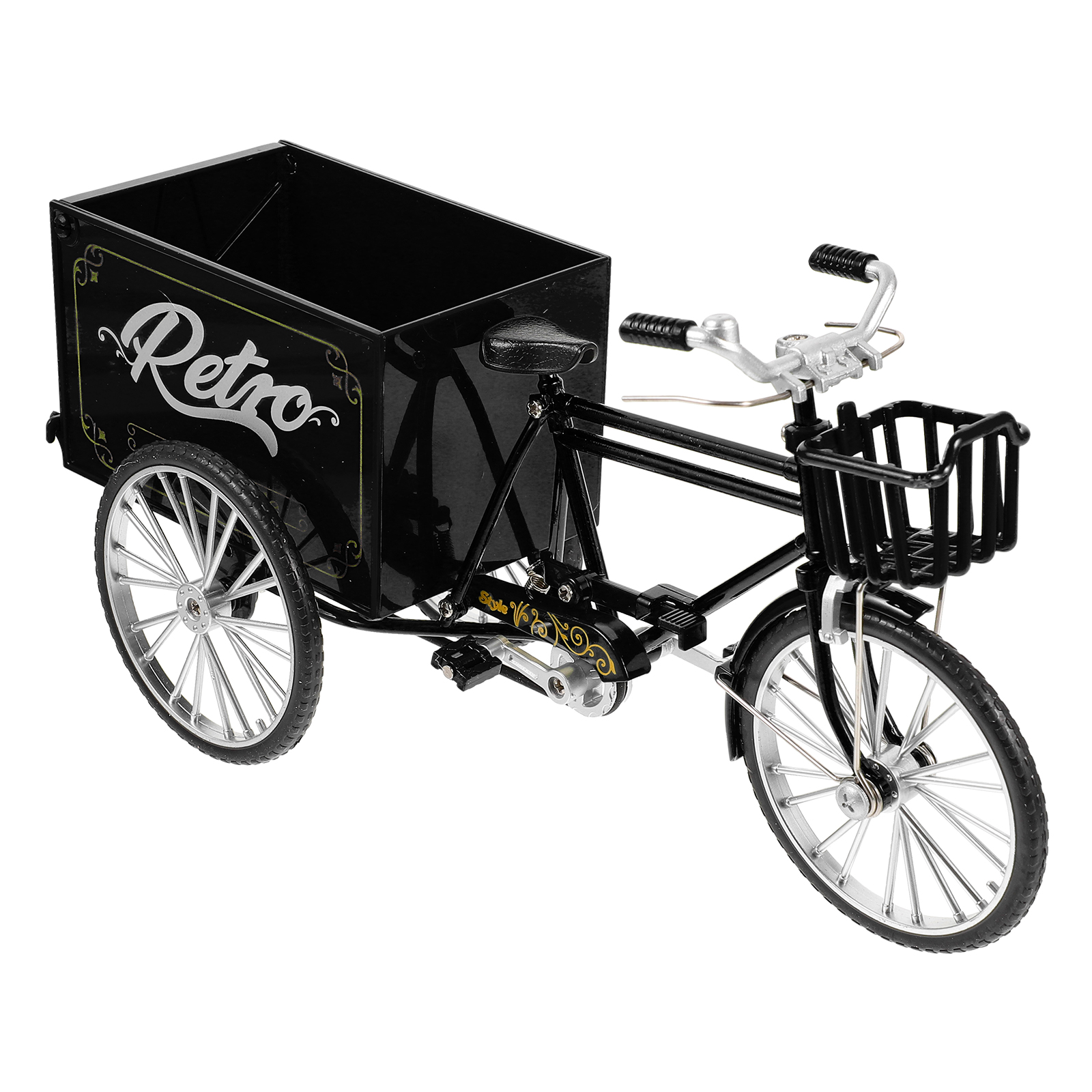 MOVTOTOP 1Pcs Durable Strong Material Tricycle Model For Christmas Birthday Housewarming Party