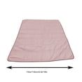 thumbnail image 3 of Birdeem Solid Color Washed Cotton Quilt, Reactive Print Anti-Fade, Compact Size for Sofa Bed & Travel, 3 of 7