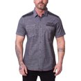 thumbnail image 1 of LIVINGbasics Mens Short Sleeve Solid Shirt, 1 of 1