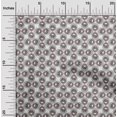 thumbnail image 1 of oneOone Polyester Lycra Fabric Peacock Feather Ikat Print Sewing Fabric BTY 56 Inch Wide, 1 of 4