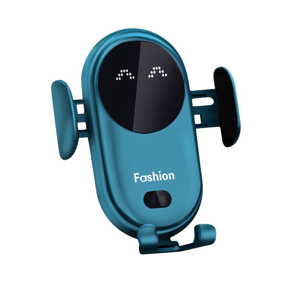 LOVEVER Wireless Car Charger Mount Infrared Smart Sensor 15W Fast Charging  Auto Clamping Phone Holder for Car Vent Phone Mount Wireless Charger for Phone