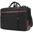 thumbnail image 1 of CoolBELL Convertible Backpack Shoulder bag Messenger Bag Laptop Case Business Briefcase Leisure Handbag Multi-functional Travel Rucksack Fits 17.3 Inch Laptop For Men / Women / Travel (New Black), 1 of 6