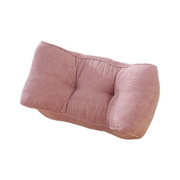 Small Sofa Bed,Corduroy Nap Cushion for Sofa Bed Office, Soft Portable Lumbar Support Seat