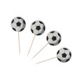 thumbnail image 2 of MasteelfCA 48PCS Child Birthday Party Cartoon Style Sports Theme Basketball Football Volleyball Baseball Shape Cake Topper, 2 of 8