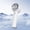 White, variant on Xihbxyly Portable Fan Handheld Fan Private Fan Mini Fan Hand Fan - Outdoor & Climbing Essential, 360° Wind, Button Desktop Fan