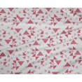 thumbnail image 5 of oneOone Tissu Polyester Lycra Triangle Géométrique Imprimé Tissu d'Artisanat BTY 56 Pouces de Large, 5 of 5