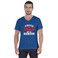 thumbnail image 1 of Inkmeso Mens Gradution Tee Shirt Proud Dad Of A Senior€ Graphic Print Tshirt For Daddy Gift, 1 of 7
