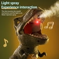 thumbnail image 4 of Electric Dinosaur Shoot Toy for Kids 6-12 Remote Control Dino Game with Steam Auto Scoring Spray LED Light Multiplayer Party Shoot Game, 4 of 7