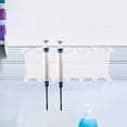 thumbnail image 4 of MOVTOTOP Transparent Organic Glass Pipette Rack for Storage Use with Stable Support and Easy Installation 6, 4 of 7