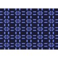 thumbnail image 1 of Ahgly Company Machine Washable Indoor Rectangle Transitional Night Blue Area Rugs, 2' x 5', 1 of 7