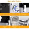 thumbnail image 3 of 7.5 QT Stand Mixer, 10-Speed Tilt-Head Electric Dough Mixer with Stainless Steel Bowl, Includes Dough Hook, Wire Whisk, and Beater, with Splash Guard for Home Cooks, Silver/Black, 3 of 7