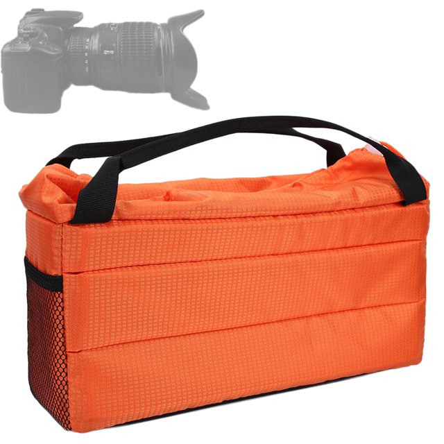 Sac d'Insertion d'Appareil Photo Sac d'Appareil Photo Rembourré Léger Facile à Transporter et à Utiliser Durable pour Appareil Photo et Objectif Photo